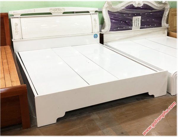 Giường ngủ gỗ MDF nhập khẩu dất phản (1m6 x 2m) GI031