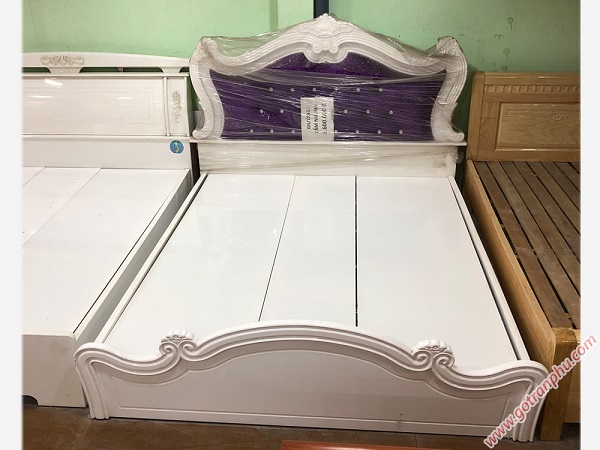 Giường ngủ gỗ MDF nhập khẩu 