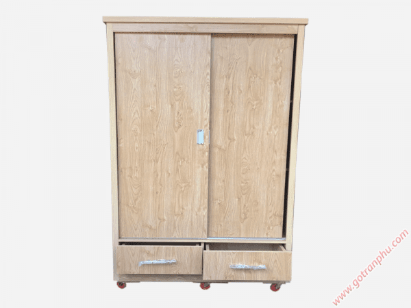 Tủ đựng quần áo cửa lùa gỗ Melamine (4)