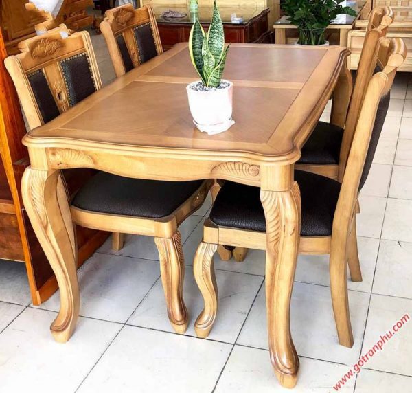 bàn ăn bằng gỗ tự nhiên