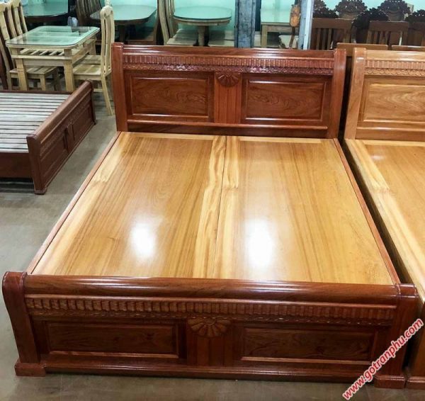 giường gỗ xoan đào