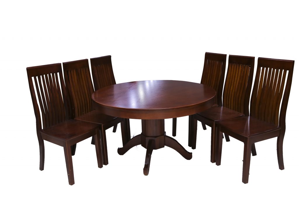 bàn ghế ăn bằng gỗ tự nhiên