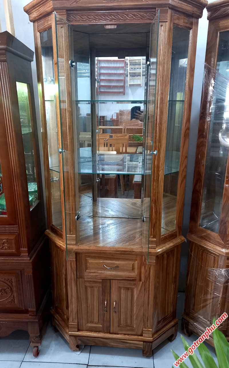 Tủ rược gỗ Hương xám TR005 (3)