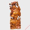 Tượng Phật Di Lặc gỗ Hương 60cm TG031 (2)